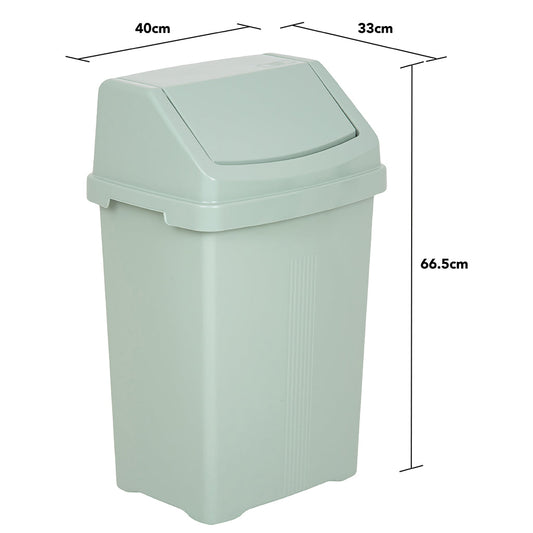 Casa Silver Sage 2 Piece Bin Set