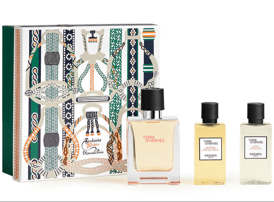 Hermes Terre D'Hermes Eau de Toilette 3 Piece Set