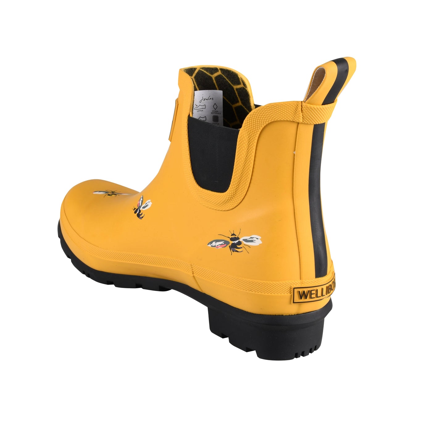 Joules Women's Bee Short Yellow Wellies