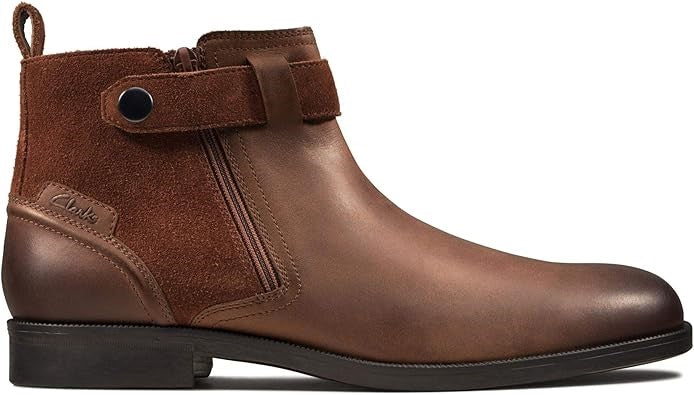 Clarks Men's Brocton Tan Boots