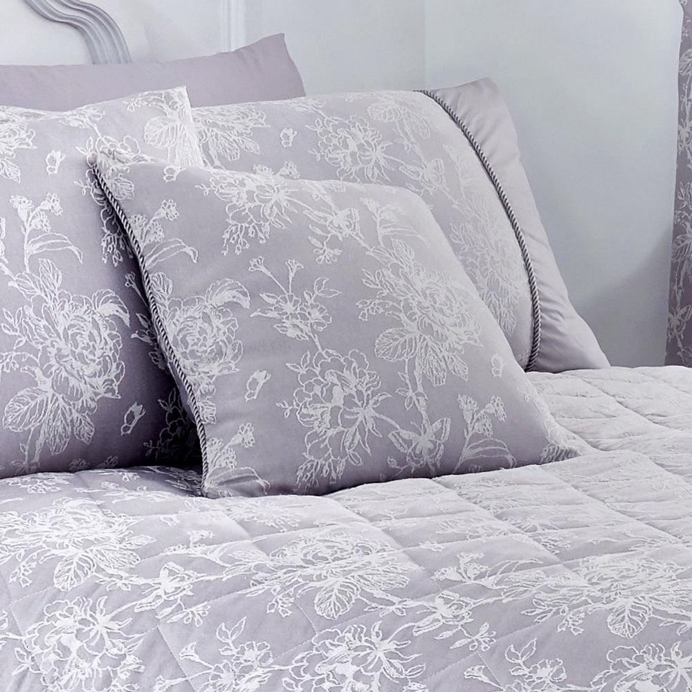 Dreams & Drapes Lavender Jasmine Woven Cushion Cover