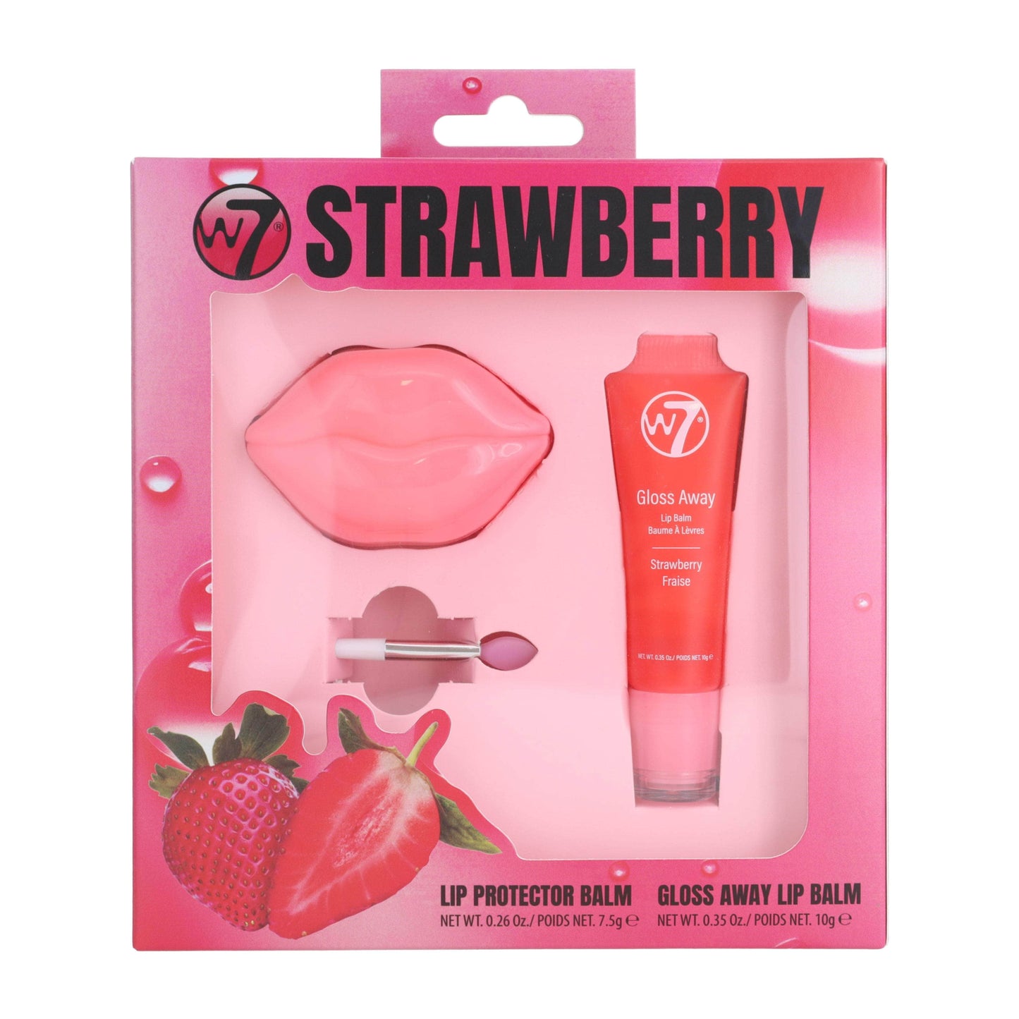 W7 Strawberry Lip Care Kit
