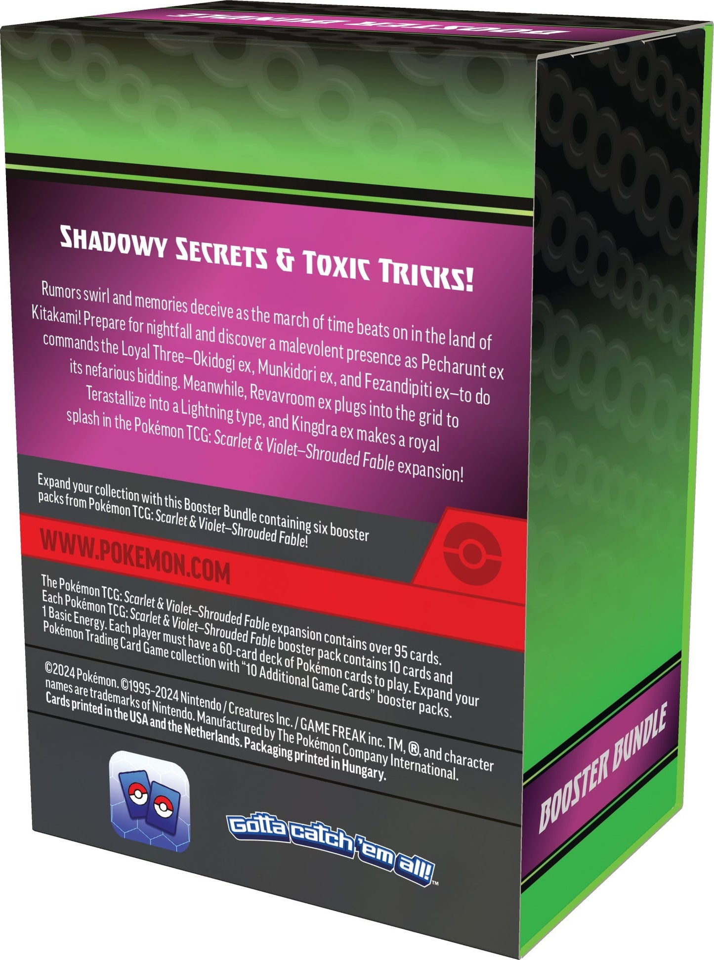Pokémon TCG: Scarlet & Violet 6.5 Shrouded Fable Booster Bundle