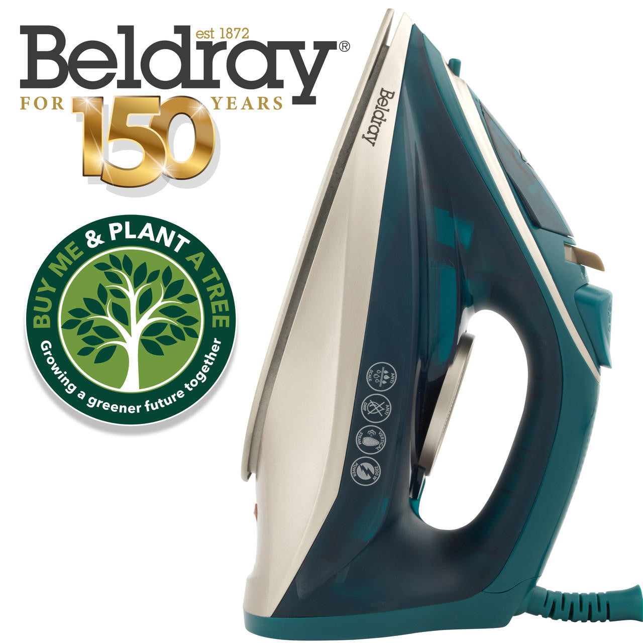 Beldray Duo Glide 2200W Steam Iron