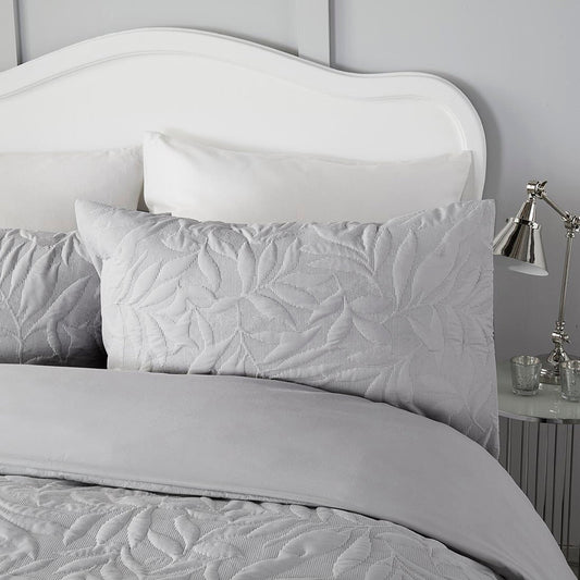 Serene Luana Silver Duvet Cover Set