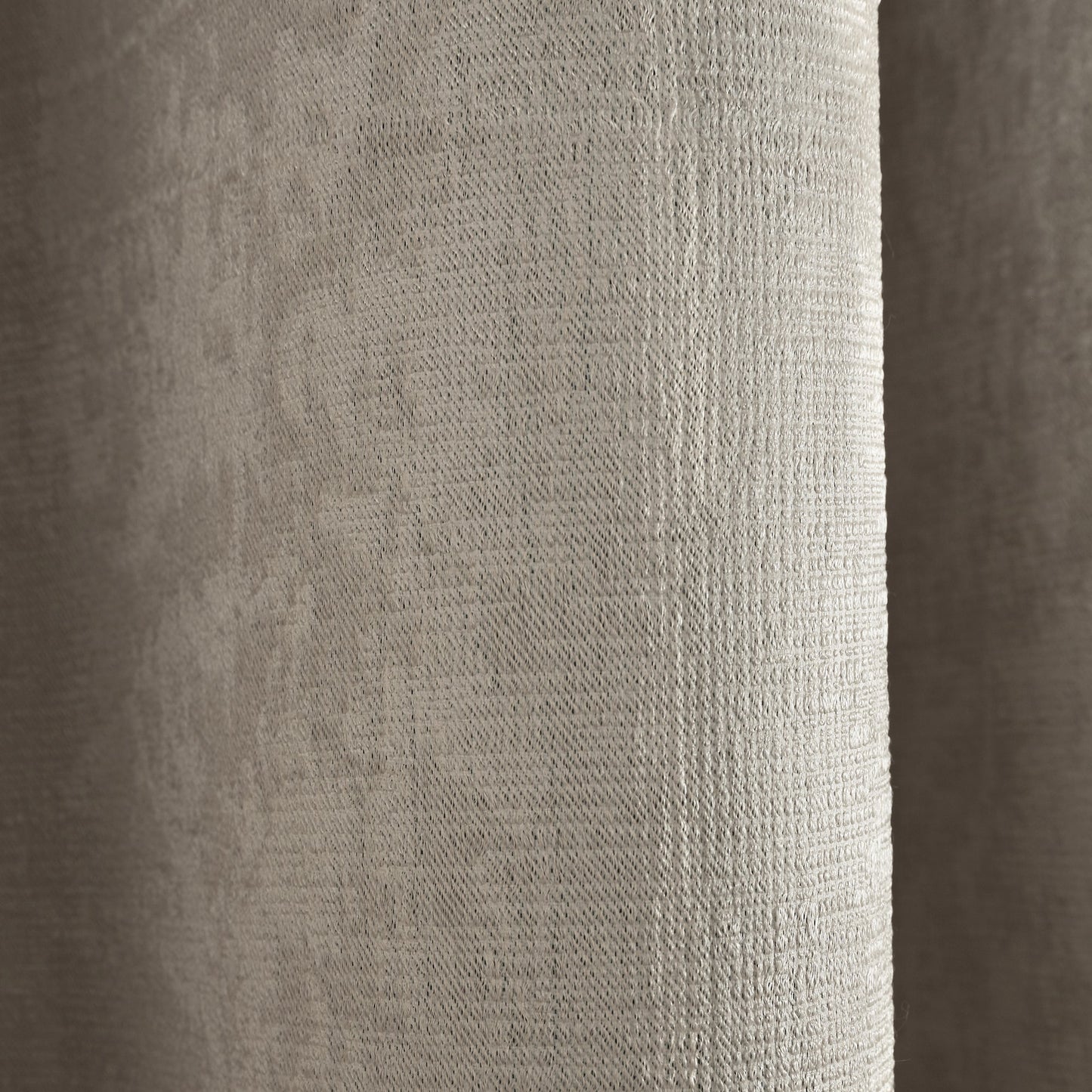 Fusion Strata Natural Eyelet Curtains