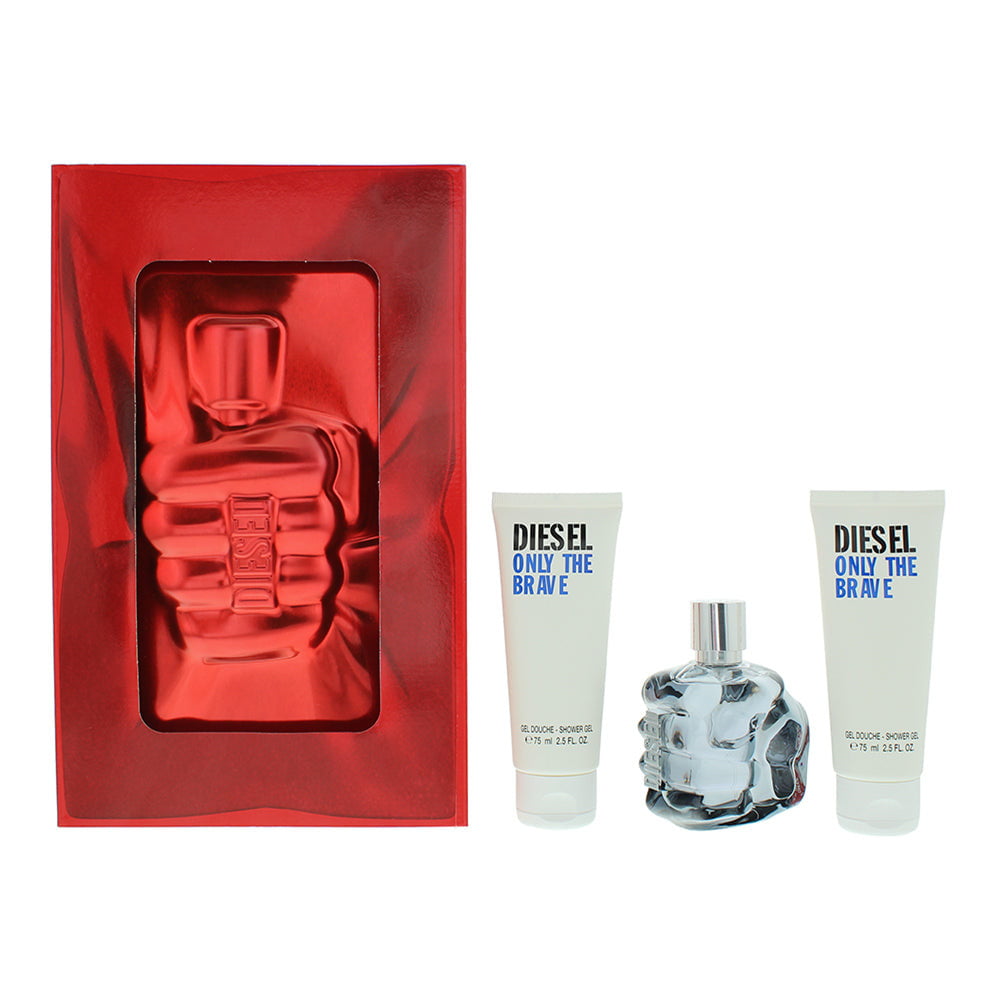 Diesel Only The Brave 3 Piece Gift Set