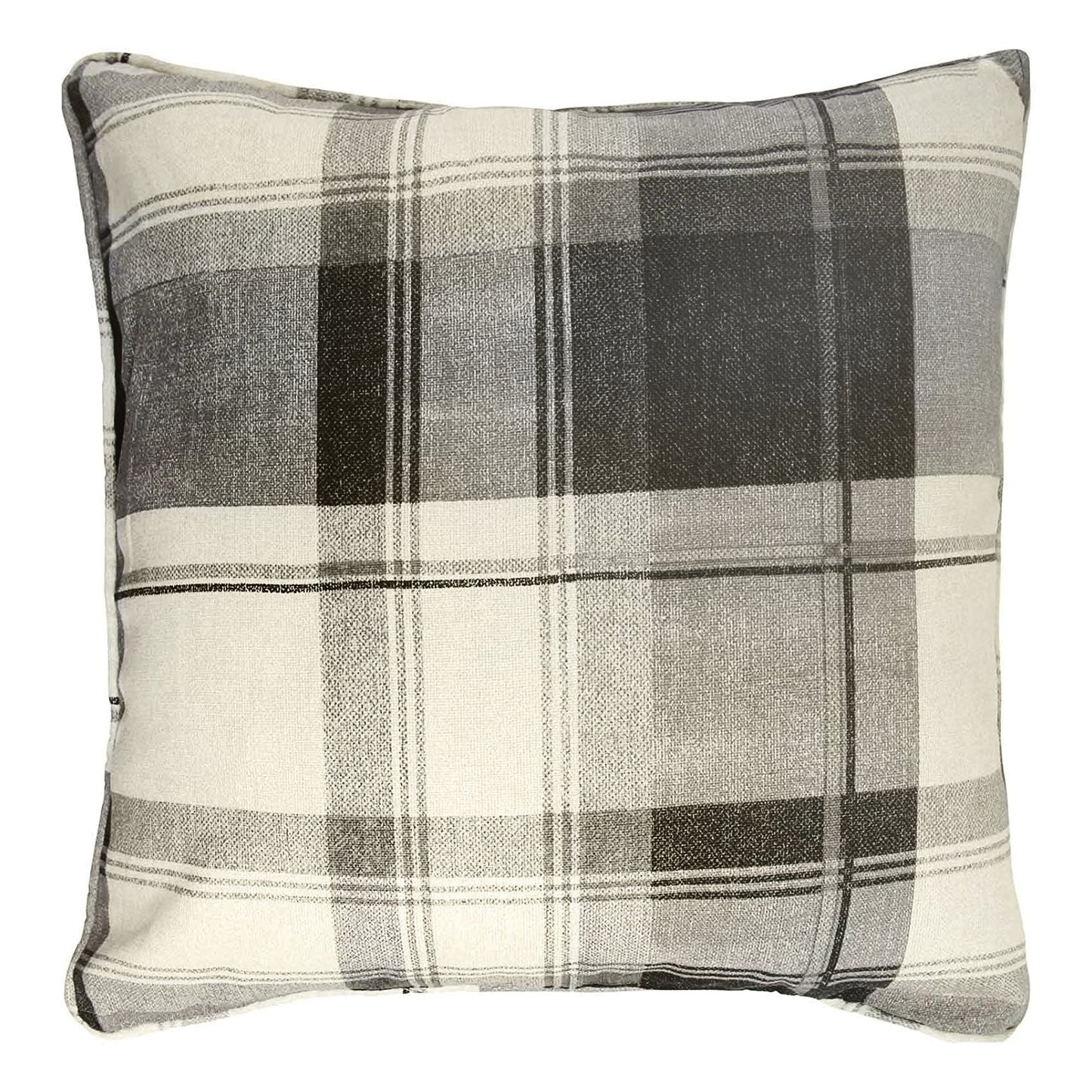 Fusion Balmoral Check Slate Cushion Cover