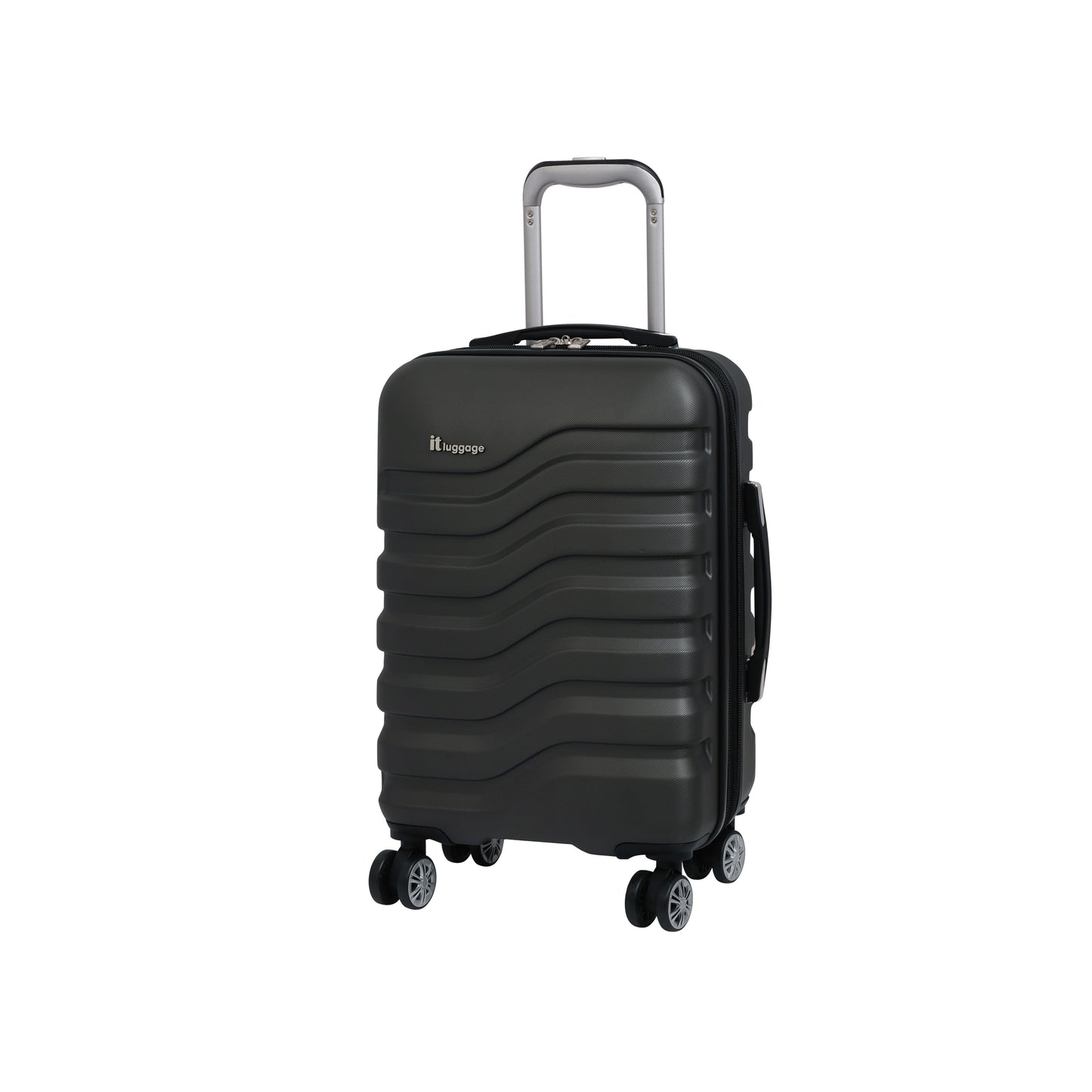 It Luggage Dark Grey Slider Suitcase