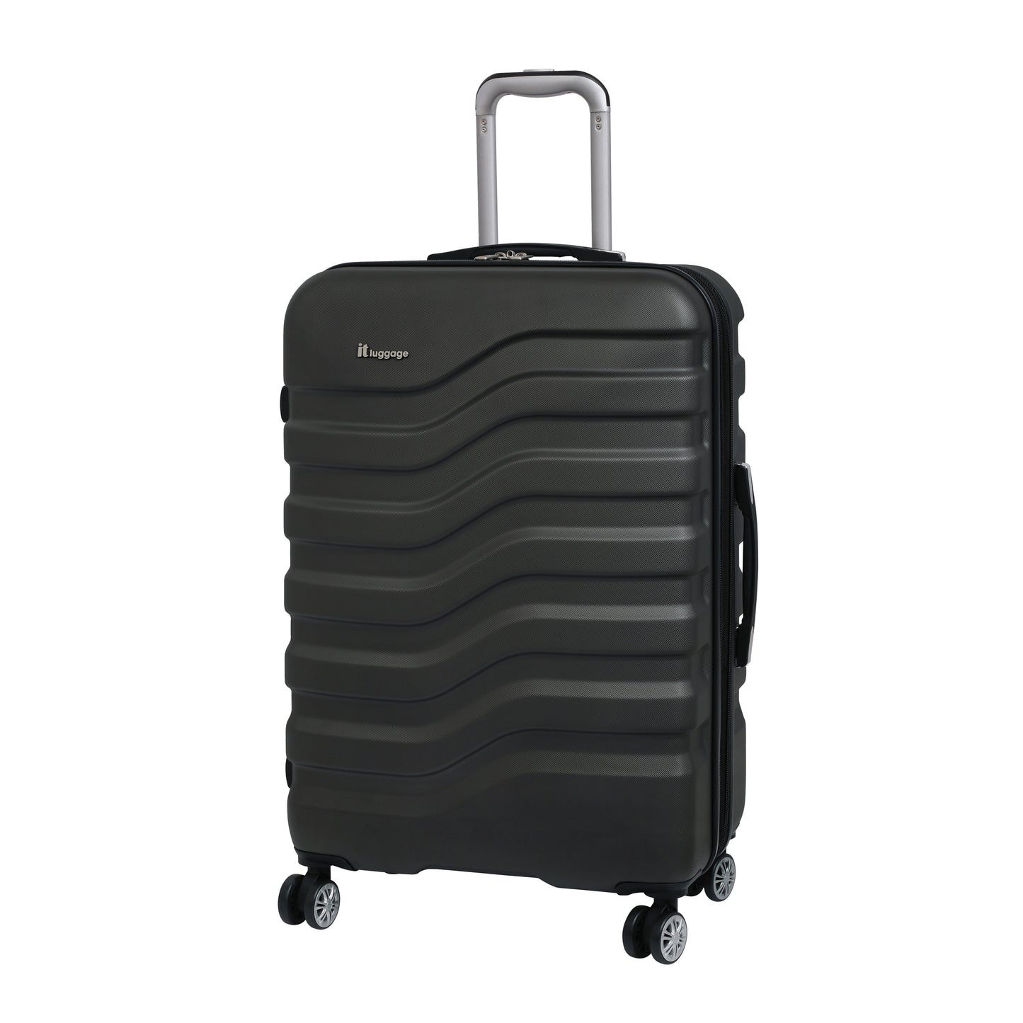 It Luggage Dark Grey Slider Suitcase