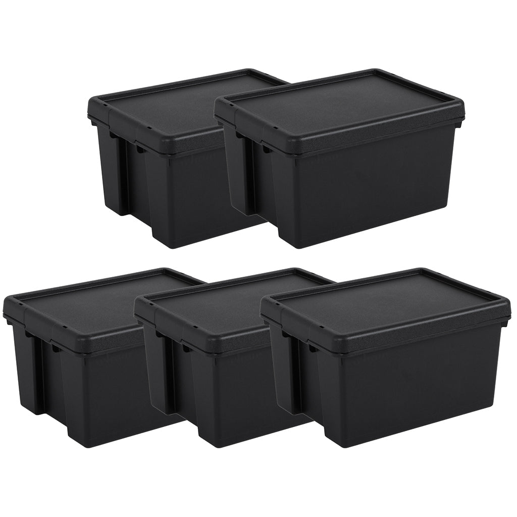 Pack of 5 Wham Bam 16L Heavy Duty Recycled Box with Lid