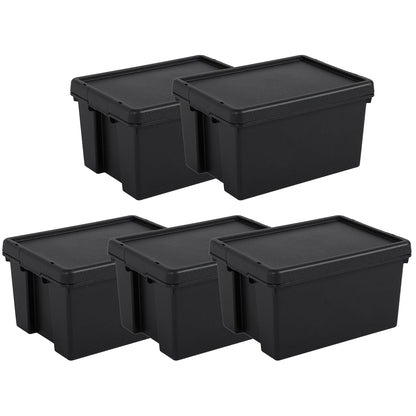 Pack of 5 Wham Bam 16L Heavy Duty Recycled Box with Lid