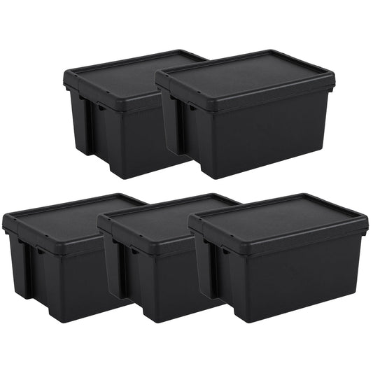 Pack of 5 Wham Bam 16L Heavy Duty Recycled Box with Lid