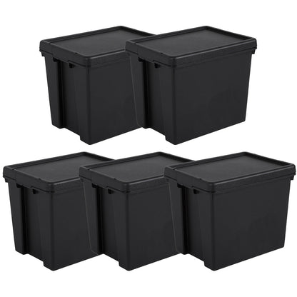 Pack of 5 Wham Bam 24L Heavy Duty Recycled Box with Lid