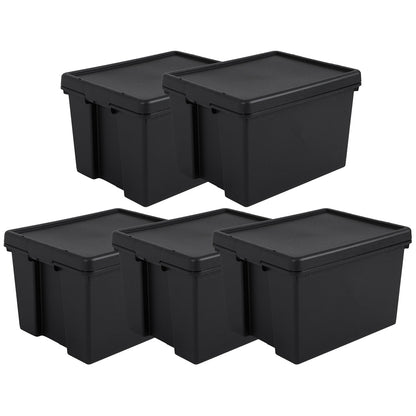 Pack of 5 Wham Bam 45L Heavy Duty Recycled Box with Lid