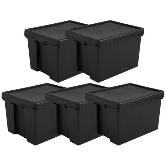 Pack of 5 Wham Bam 45L Heavy Duty Recycled Box with Lid