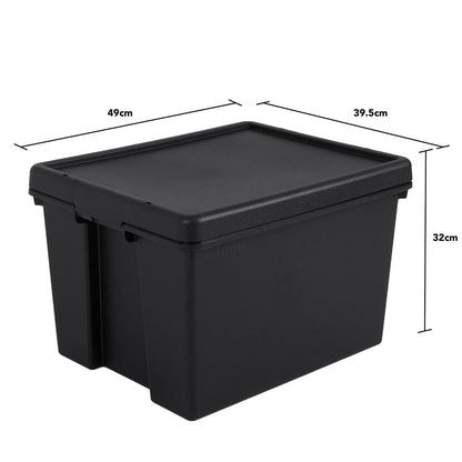Pack of 5 Wham Bam 45L Heavy Duty Recycled Box with Lid