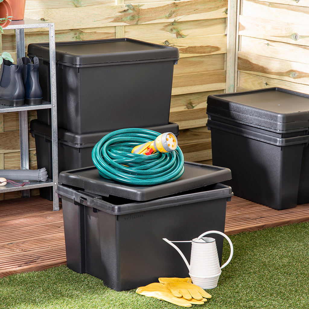 Pack of 5 Wham Bam 45L Heavy Duty Recycled Box with Lid