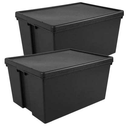 Pack of 2 Wham Bam 150L Heavy Duty Recycled Box with Lid