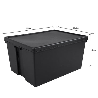 Pack of 2 Wham Bam 150L Heavy Duty Recycled Box with Lid
