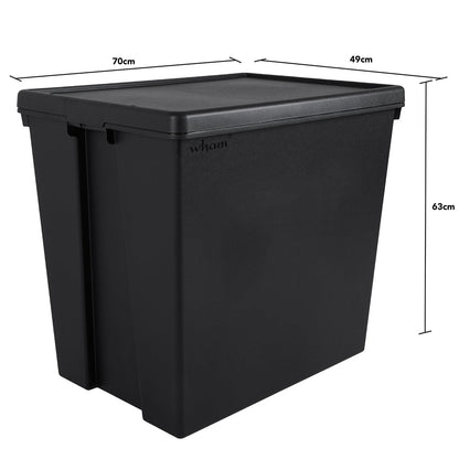 Wham Bam 154L Heavy Duty Recycled Box with Lid