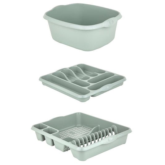 Casa Silver Sage 3 Piece Kitchen Set