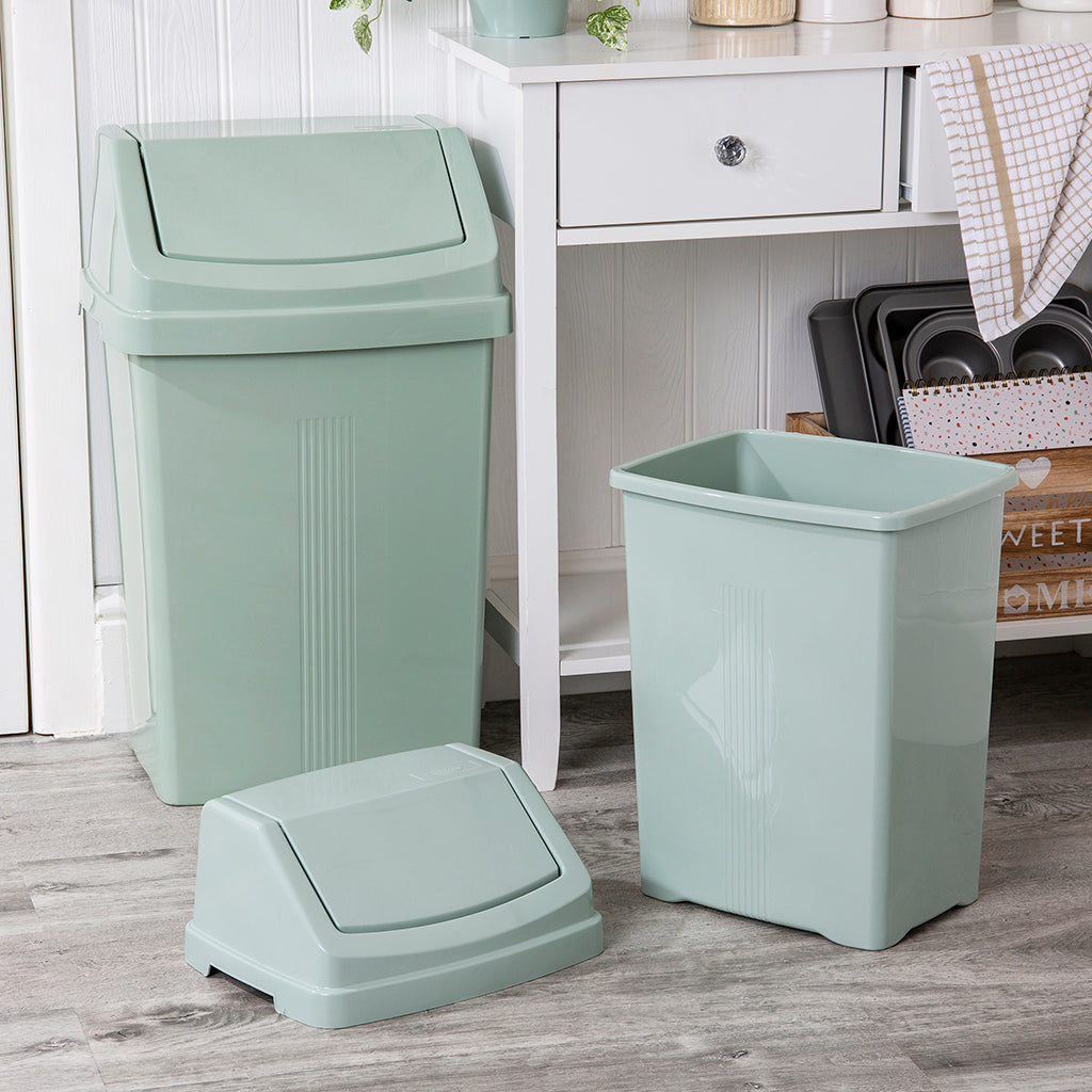 Casa Silver Sage 2 Piece Bin Set