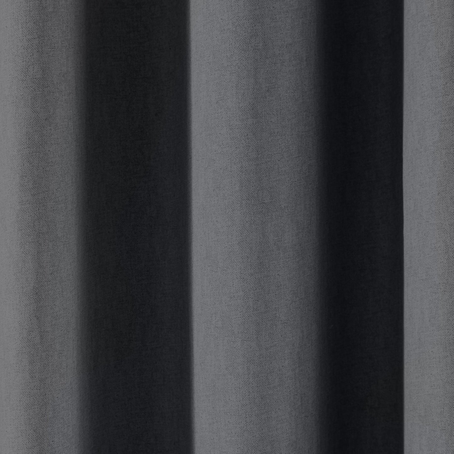 Fusion Sorbonne Charcoal Eyelet Curtains