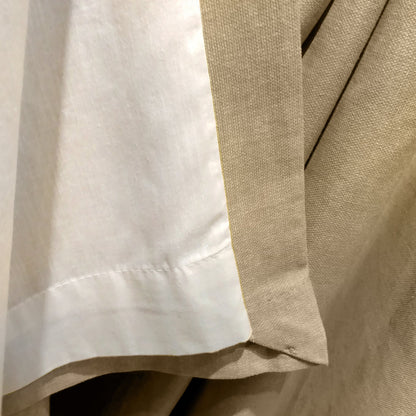 Fusion Sorbonne Natural Eyelet Curtains