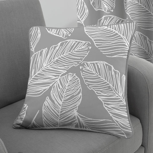 Fusion Matteo Grey Cushion Cover