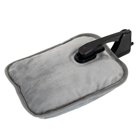 Carmen Rechargeable Grey Hot Water Bottle