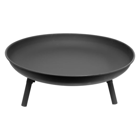 Black Round Fire Pit