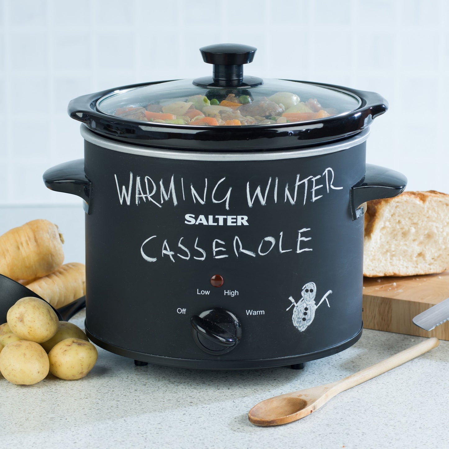 Salter Chalkboard 3.5L Slow Cooker