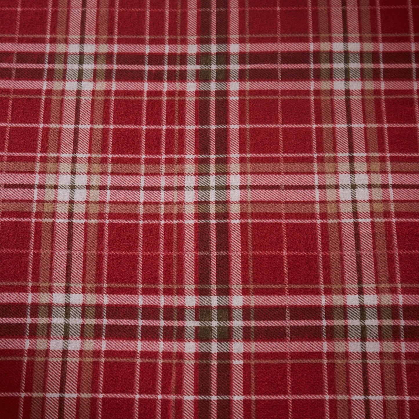 Dreams & Drapes Lodge Derwent Check Natural Duvet Cover Set