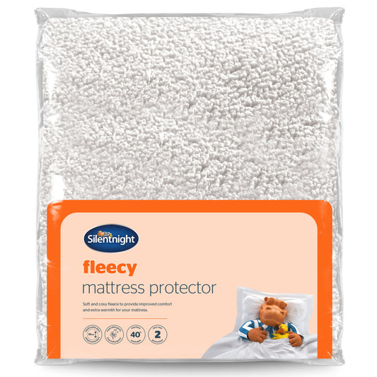 Silentnight Fleecy Mattress Protector with Skirt