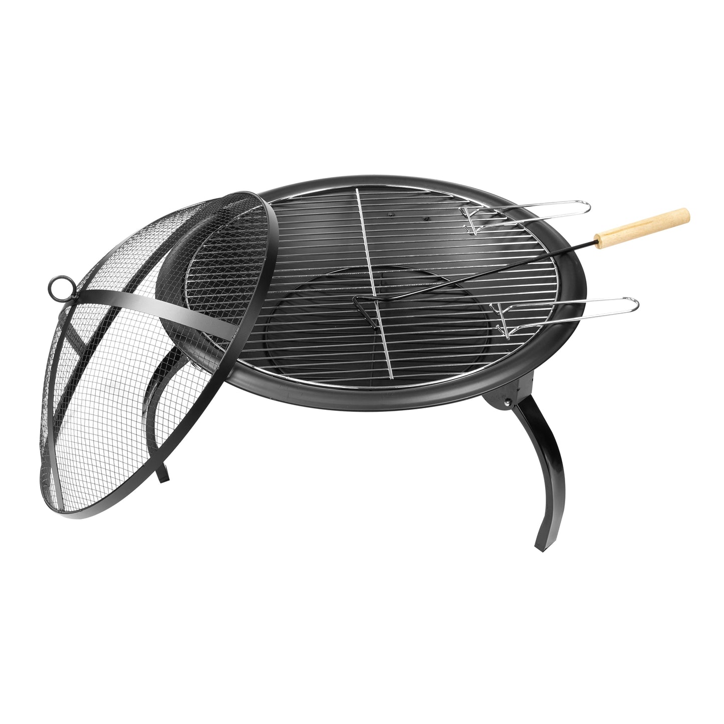 22 Inch BBQ Grill and Firepit