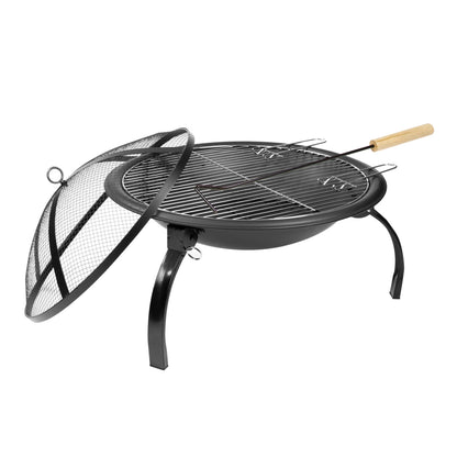 22 Inch BBQ Grill and Firepit