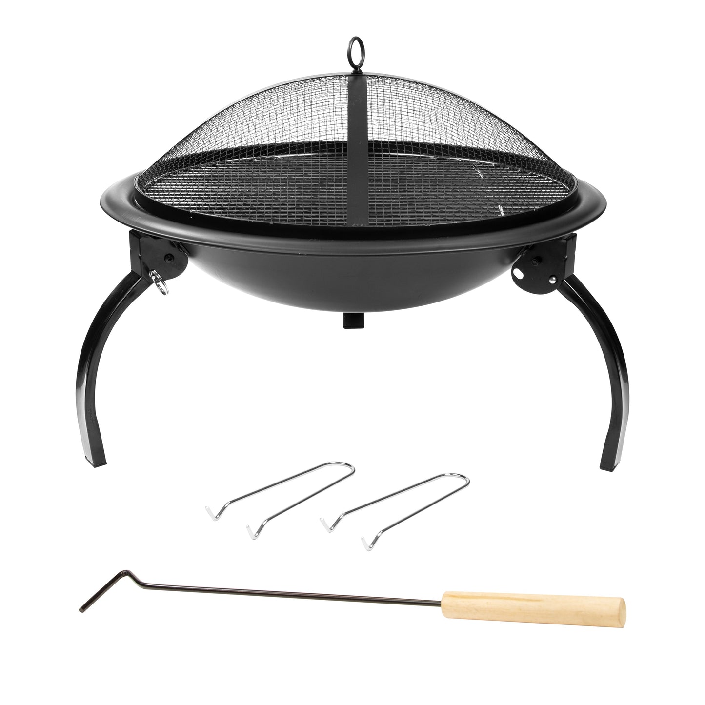 22 Inch BBQ Grill and Firepit