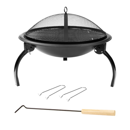 22 Inch BBQ Grill and Firepit