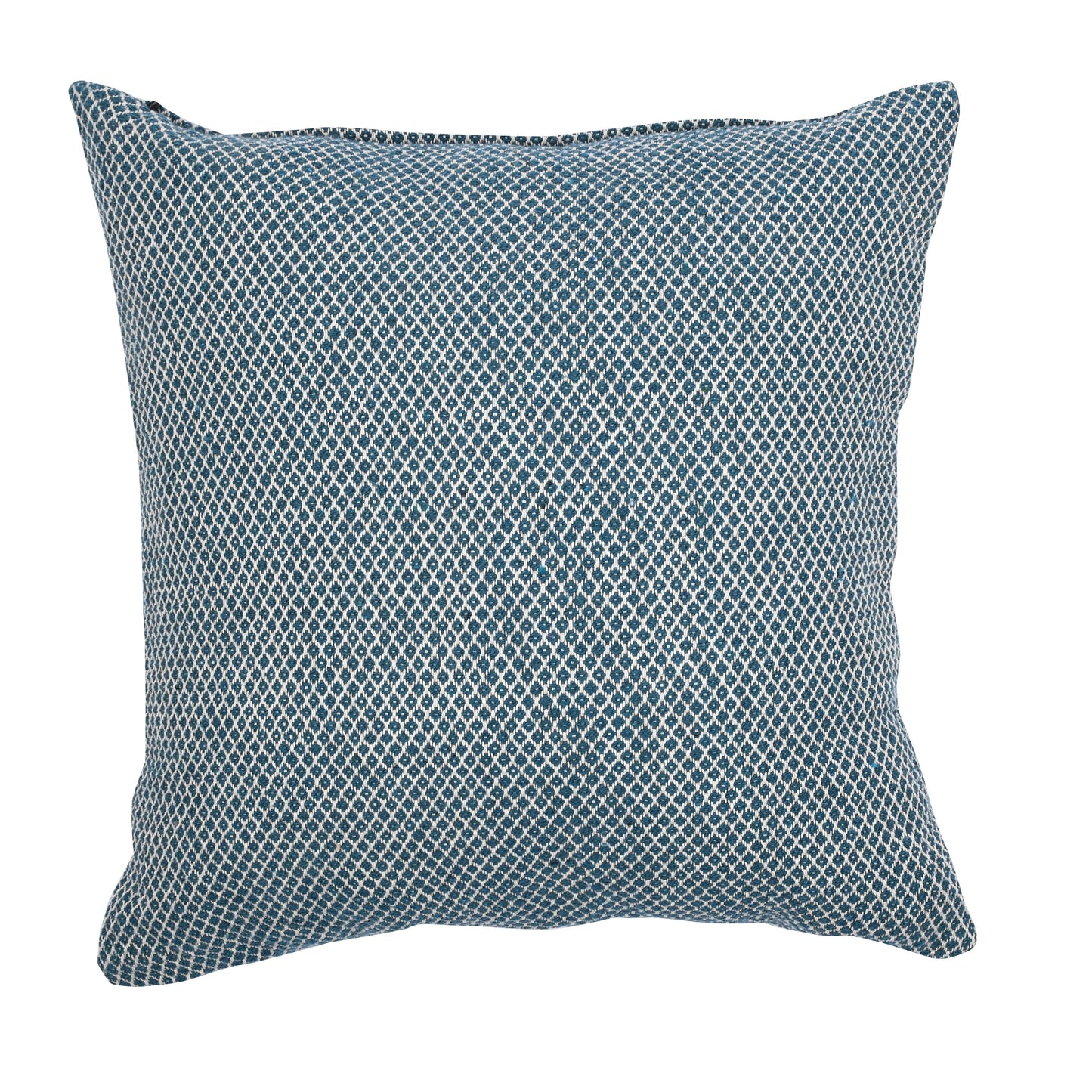 Diamond Blue Ikat Cushion