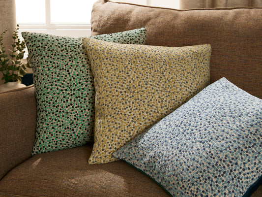 Luxury Chenille Spot Cushion