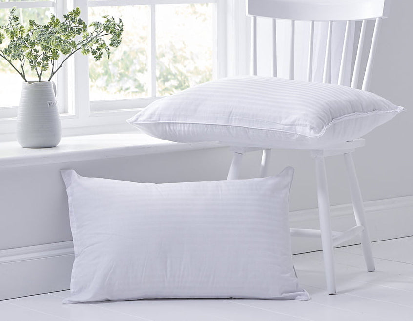 Earlys of Witney Satin Stripe Pillow Pair