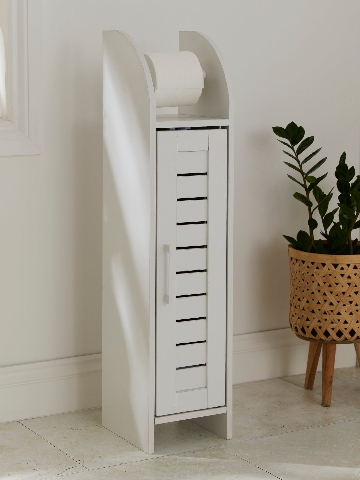 Toilet Paper Holder Cabinet