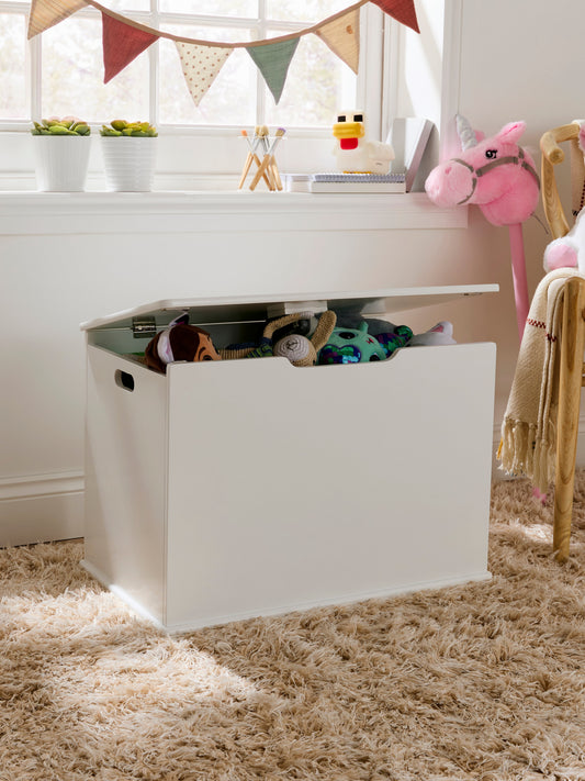 Children's White Toybox