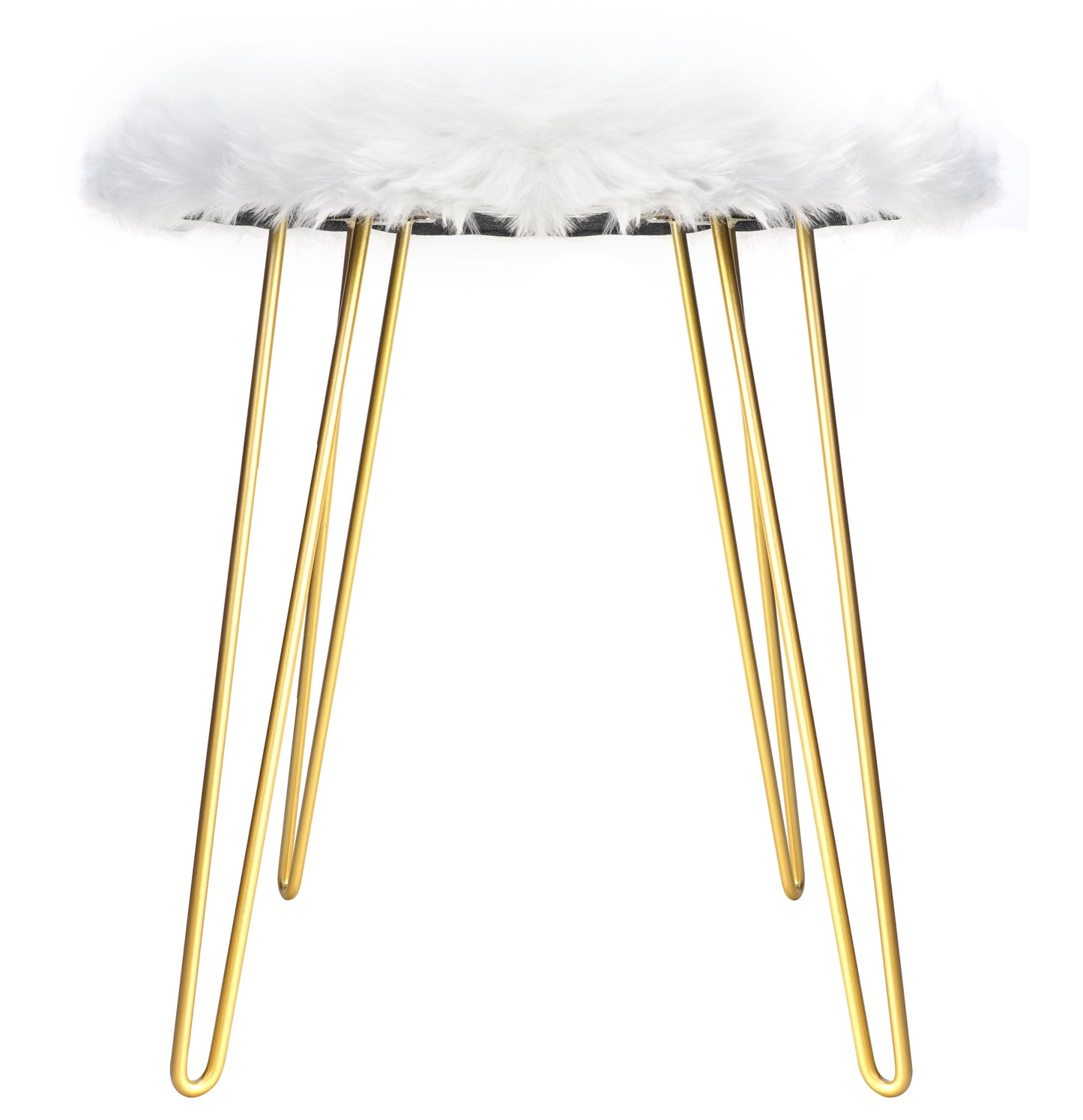 Furry Foot Stool