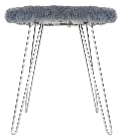 Furry Foot Stool