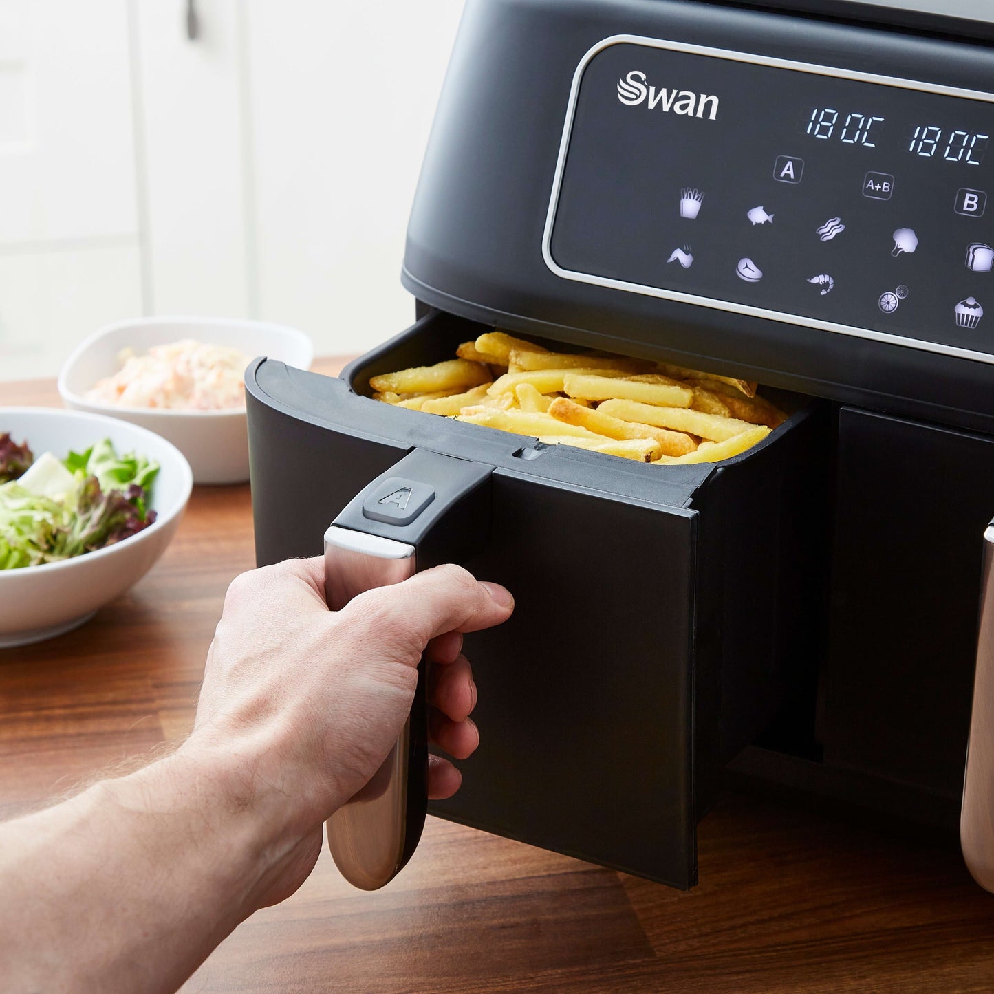 Swan 8L 13-in-1 Duo Air Fryer