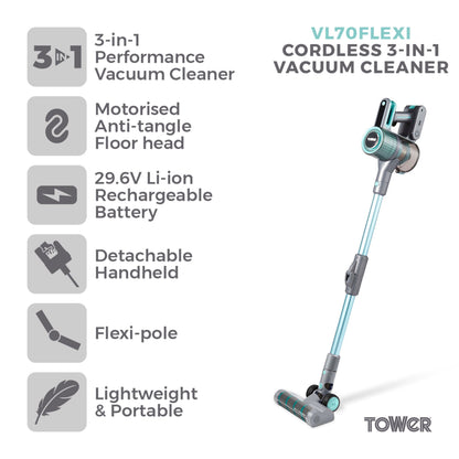 Tower VL70 Flexi Anti Tangle Vacuum