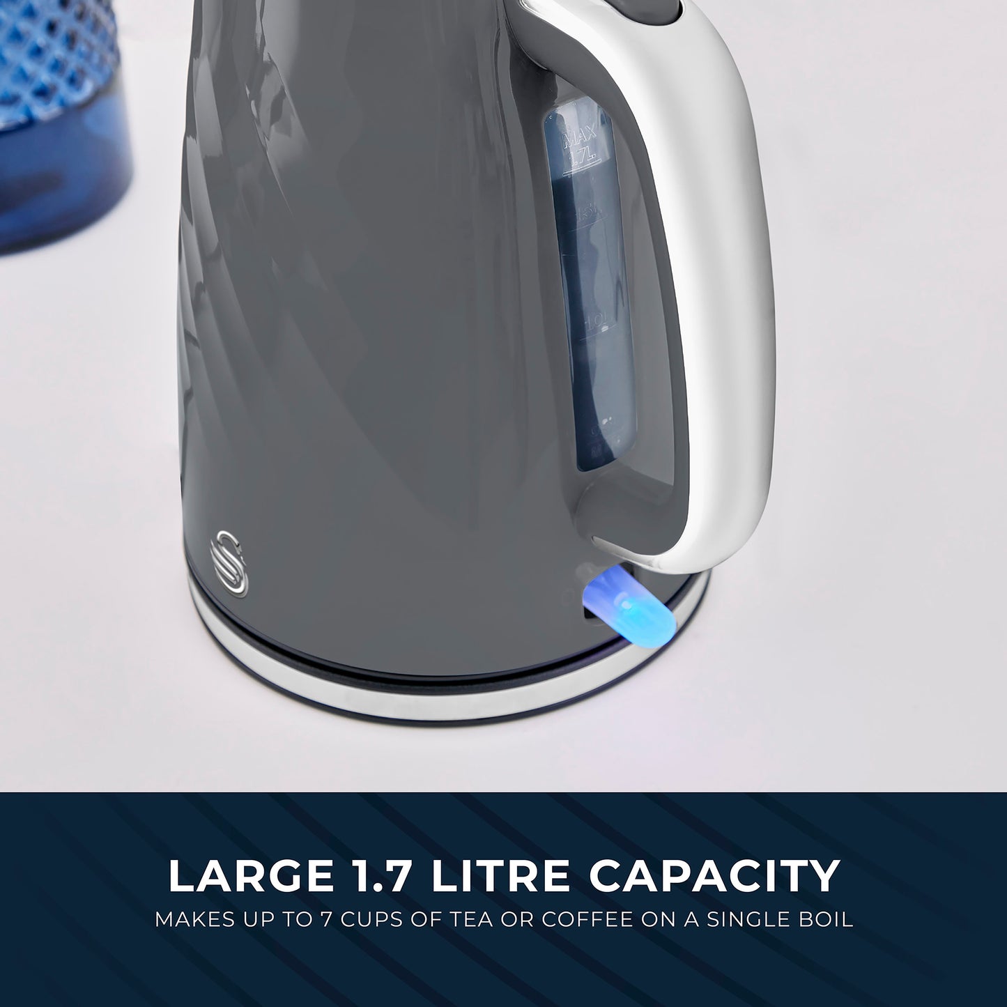 Swan Windsor 1.7L Textured Kettle