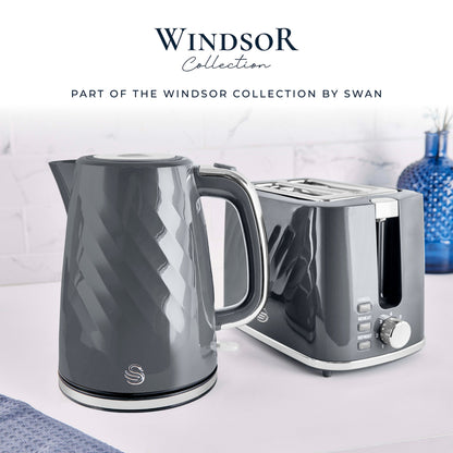 Swan Windsor Textured 2 Slice Toaster